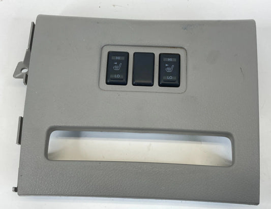 2011-2017 NISSAN QUEST HEAT HEATED SEAT SEATS SWITCHES W/ BEZEL TRIM OEM