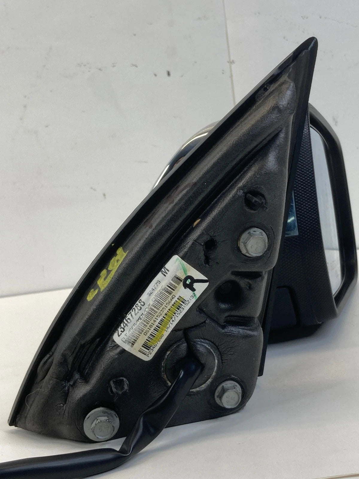 15-17 CHEVROLET EQUINOX FRONT RIGHT SIDE VIEW POWER DOOR MIRROR CHROME 23467288