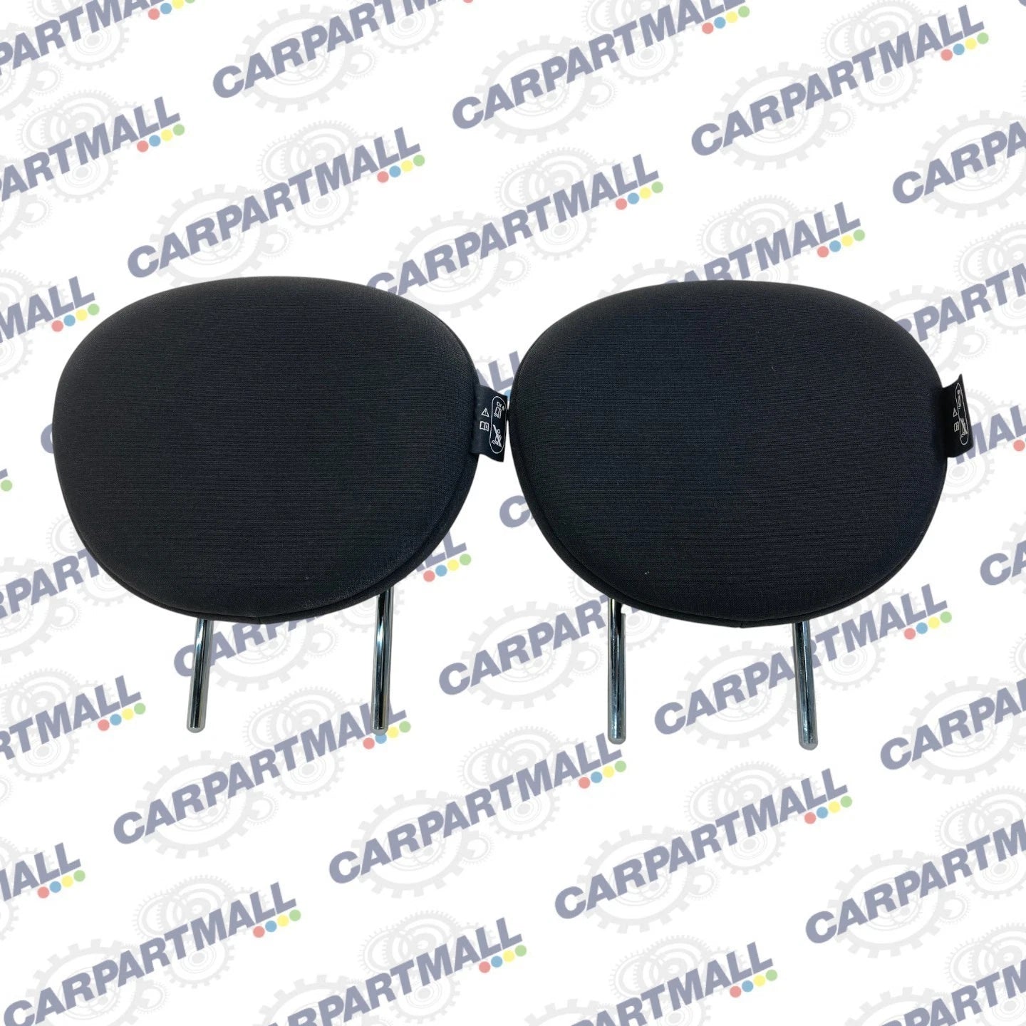 2007-2013 MINI COOPER S REAR LEFT & RIGHT SEAT HEADREST HEAD REST SET OEM
