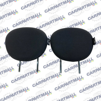 2007-2013 MINI COOPER S REAR LEFT & RIGHT SEAT HEADREST HEAD REST SET OEM