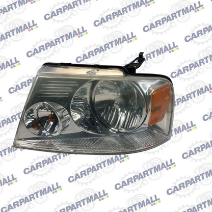 04-08 Ford F-150 Front Left Driver Headlight Light Headlamp Halogen 44ZH-164 OB