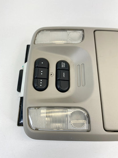 2004-2006 CHRYSLER PACIFICA OVERHEAD CONSOLE MAP LIGHT W/ TIRE PRESSURE MODULE