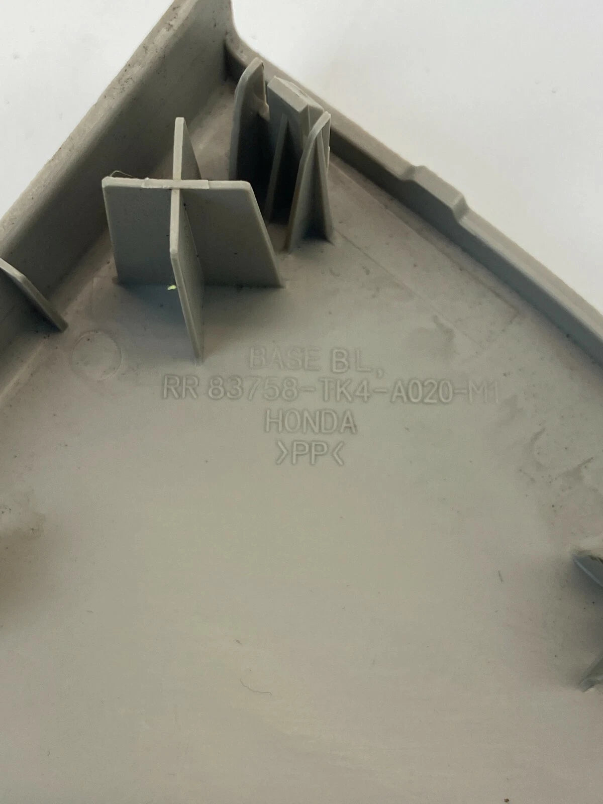 09-14 ACURA TL REAR LEFT DOOR FINISH PANEL COVER TRIM BEZEL 83758-TK4-A020 OEM