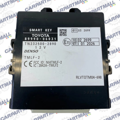 2007-2011 TOYOTA CAMRY HYBRID SMART KEY KEYLESS CONTROL MODULE 89990-06031 OEM