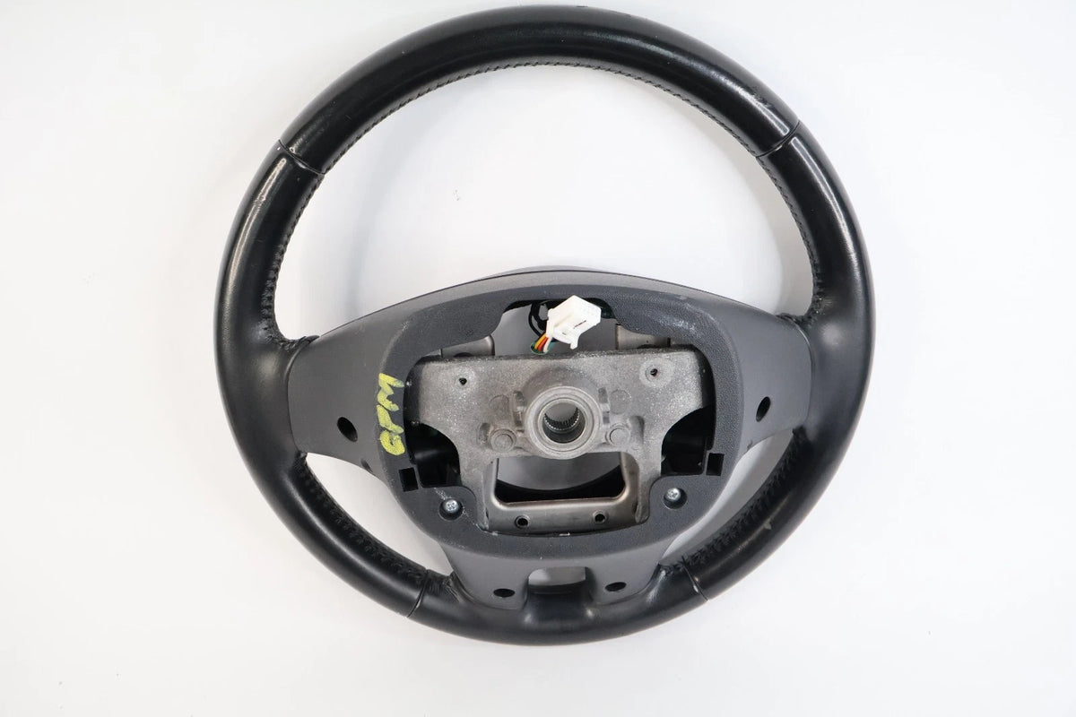 2012 2013 KIA SOUL STEERING WHEEL CRUISE & AUDIO PHONE CONTROL LEATHER BLACK OEM