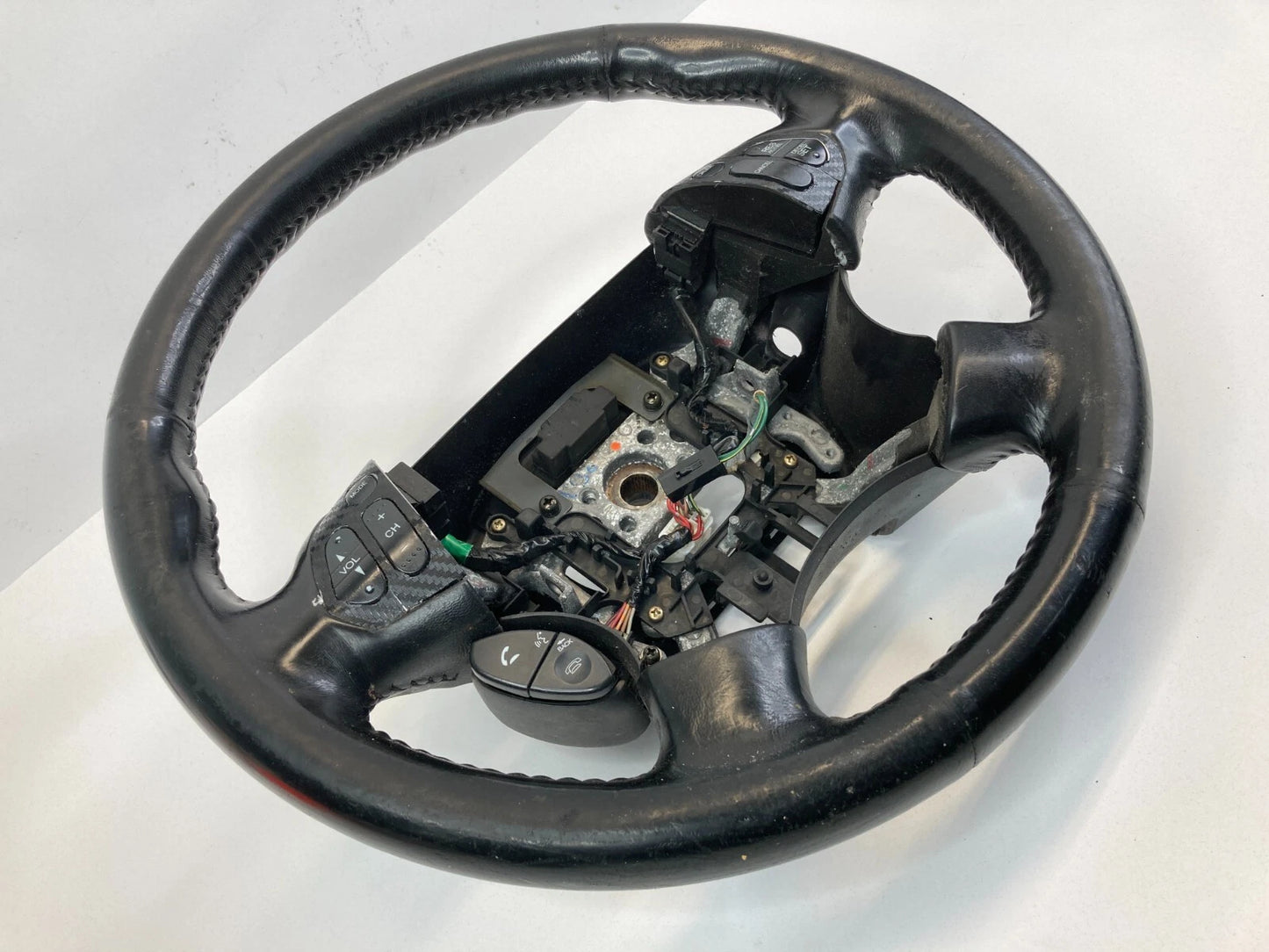 2004 2005 2006 ACURA TL STEERING WHEEL W/ AUDIO & CRUISE CONTROLS SWITCHES OEM