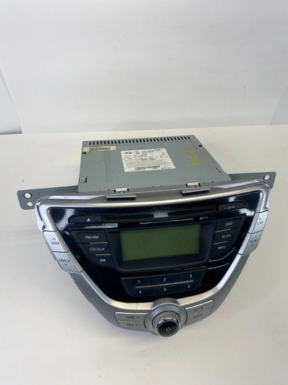 2011-2013 HYUNDAI ELANTRA RADIO AM/FM RECEIVER 6 DISC CD MP3 96170-3X150BLH OEM
