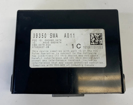 07-09 HONDA CR-V TIRE PRESSURE MONITOR CONTROL MODULE OEM FACTORY 39350-SWA-A011