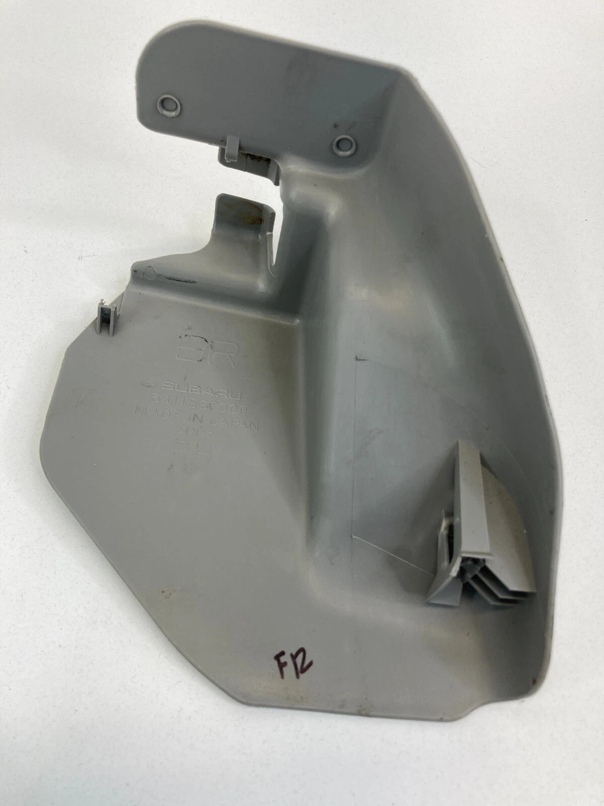 09-13 SUBARU FORESTER RIGHT INNER SEAT TRACK END COVER TRIM CAP 664115SC000 OEM
