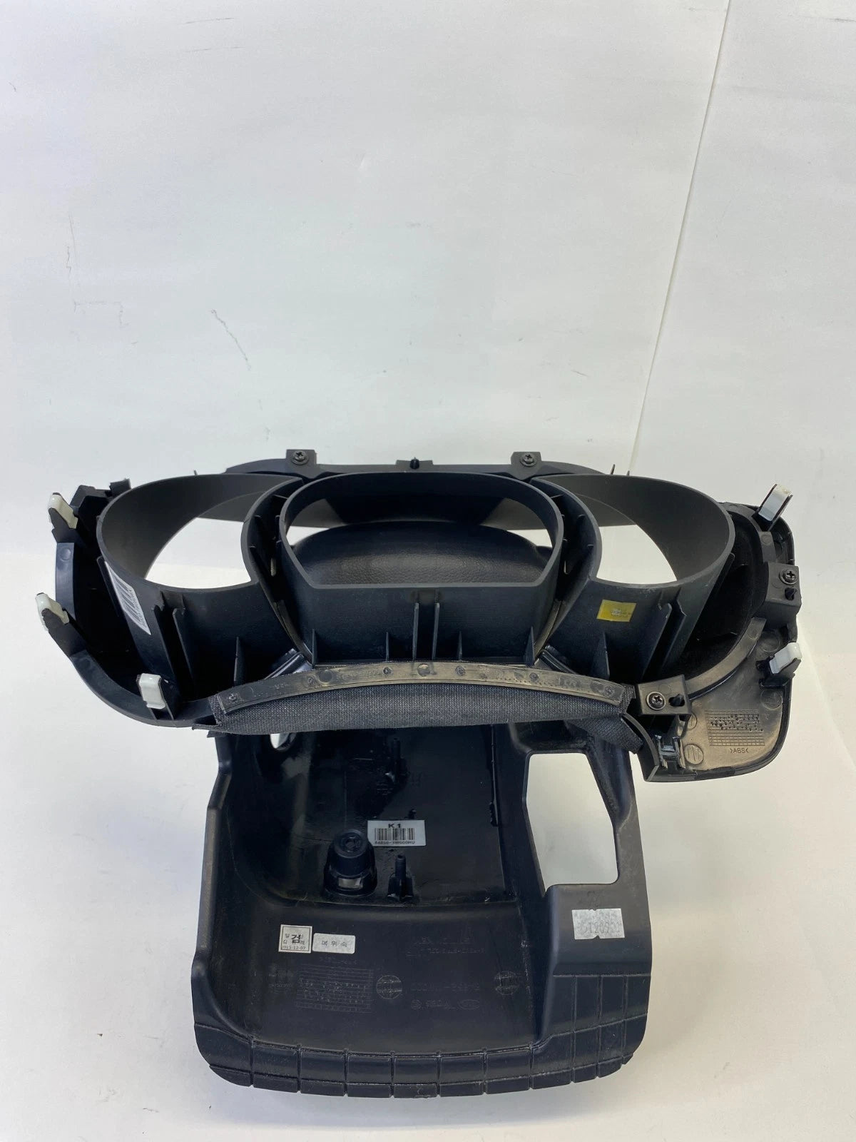 12-17 KIA RIO STEERING COLUMN COVER BEZEL SHROUD W/ CLUSTER TRIM 84852-1W000 OEM