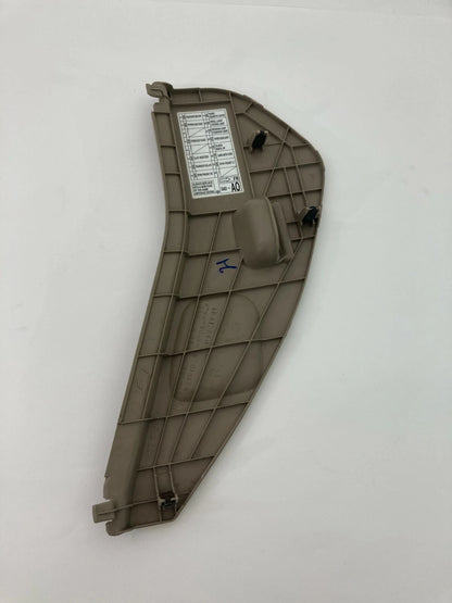 98-02 HONDA ACCORD FRONT RIGHT PASSENGER SIDE FUSE BOX LID ACCESS PANEL COVER