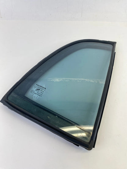 2004-2008 ACURA TL REAR RIGHT PASSENGER SIDE DOOR QUARTER WINDOW GLASS OEM