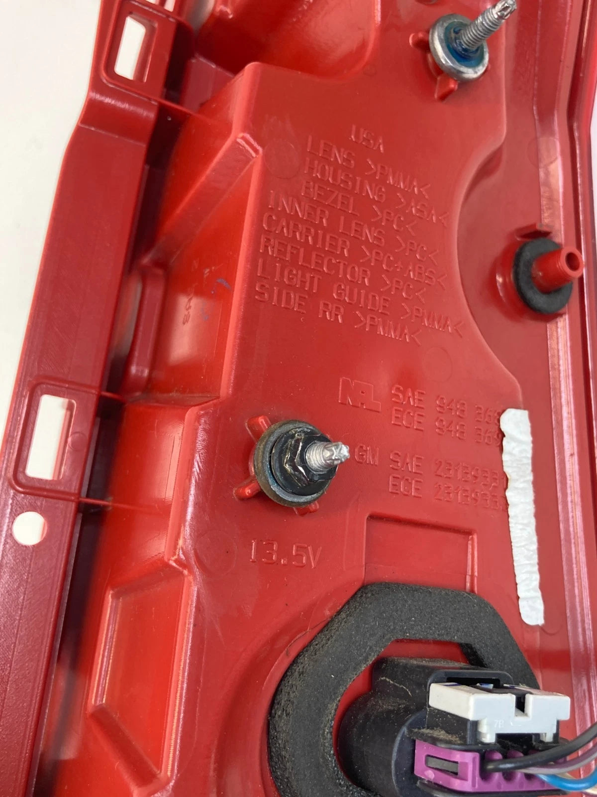 2013-2018 CADILLAC ATS REAR LEFT DRIVER TAILLIGHT TAIL LIGHT TAIL LAMP 23139331