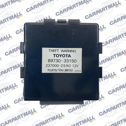 02 03 LEXUS ES300 04-06 ES330 THEFT WARNING LOCKING CONTROL MODULE 89730-33150