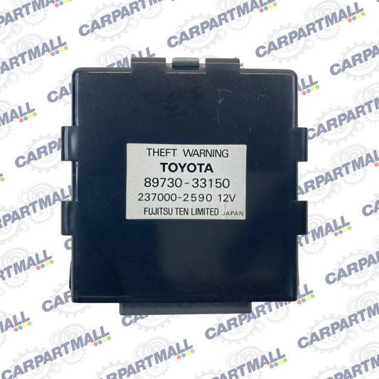 02 03 LEXUS ES300 04-06 ES330 THEFT WARNING LOCKING CONTROL MODULE 89730-33150