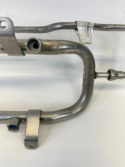 09-12 FORD FLEX 3.5L ENGINE FUEL SUPPLY INJECTION RAIL SET W /LINE 7T4E9F797 OEM
