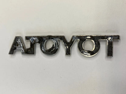 2006-2012 TOYOTA RAV4 BACK DOOR TOYOTA LOGO EMBLEM NAMEPLATE OEM