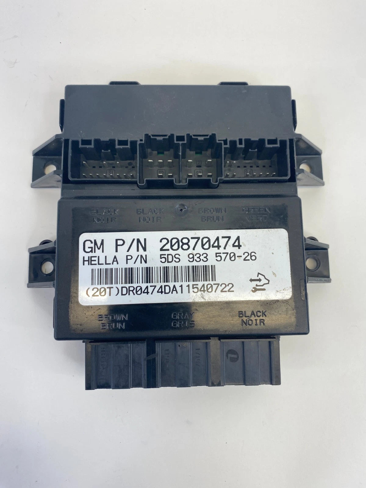 2011 11 Buick Enclave Front Seat Memory Control Module 20870474 OEM