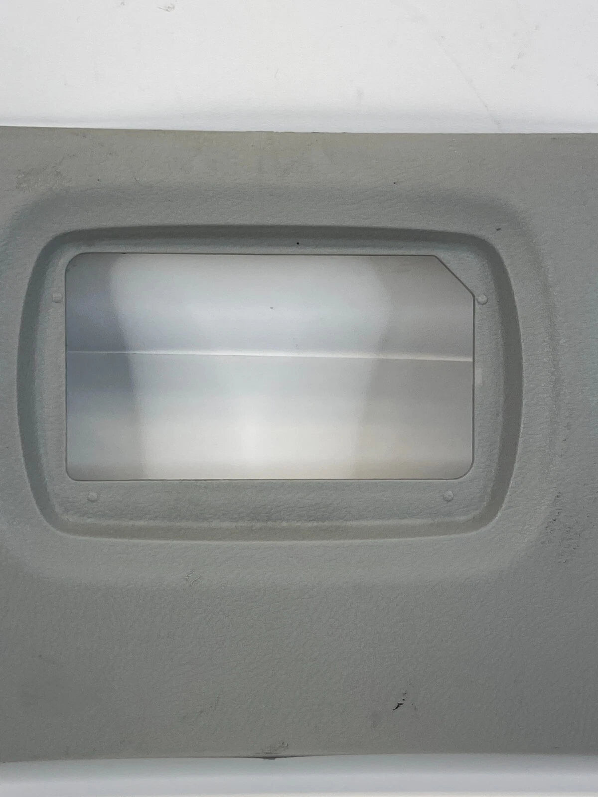 03-10 HONDA ELEMENT REAR ROOF OVERHEAD TRUNK LIGHT BEZEL TRIM W/ ANCHOR COVER