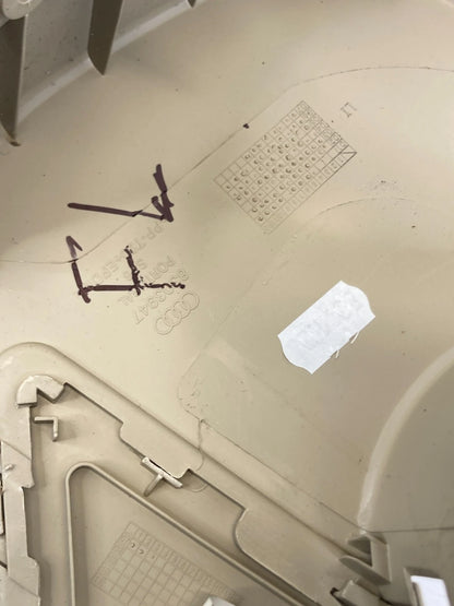 2005-2008 AUDI A4 QUATTRO FRONT LEFT SEAT LOWER SEAR BELT TRIM COVER PANEL OEM