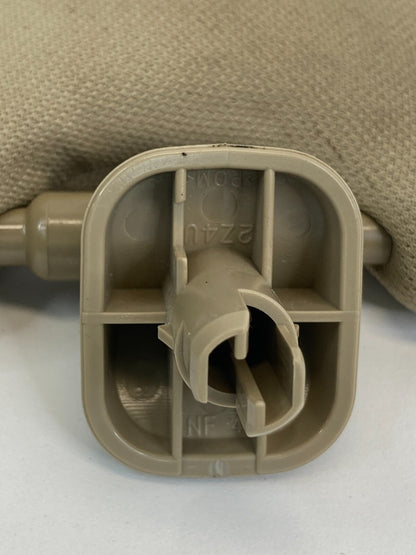 08-10 Honda Accord Driver Left Sun Visor Shade w/ Mirror Illuminated Ivory OEM