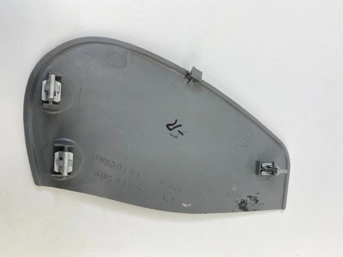 01-07 DODGE CARAVAN FRONT RIGHT SIDE DASH END CAP COVER TRIM 0WS30TRMAA OEM