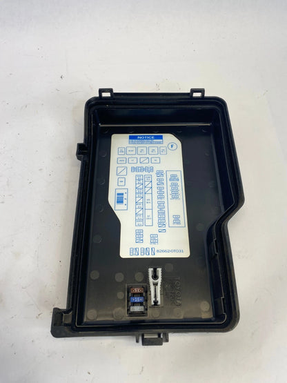 2009-2015 TOYOTA VENZA FRONT ENGINE COMPARTMENT FUSE BOX OEM FACTORY 82720-0T020