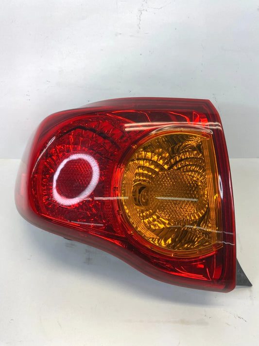 2009 2010 TOYOTA COROLLA REAR LEFT DRIVER SIDE OUTER TAILLIGHT TAIL LAMP LED OEM