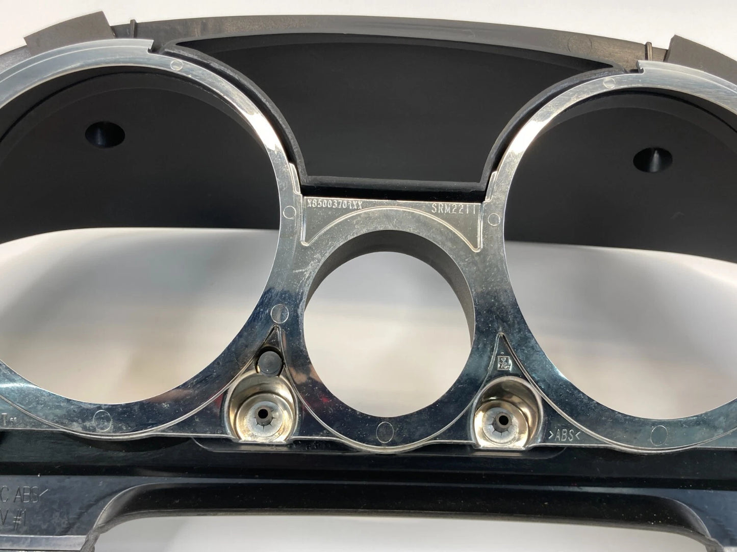 07-12 GMC ACADIA INSTRUMENT CLUSTER SPEEDOMETER DASH TRIM BEZEL COVER OEM 258547