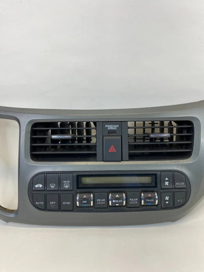 2005-2007 HONDA ODYSSEY DASH A/C CLIMATE CONTROL SWITCH W/ TRIM BEZEL OEM