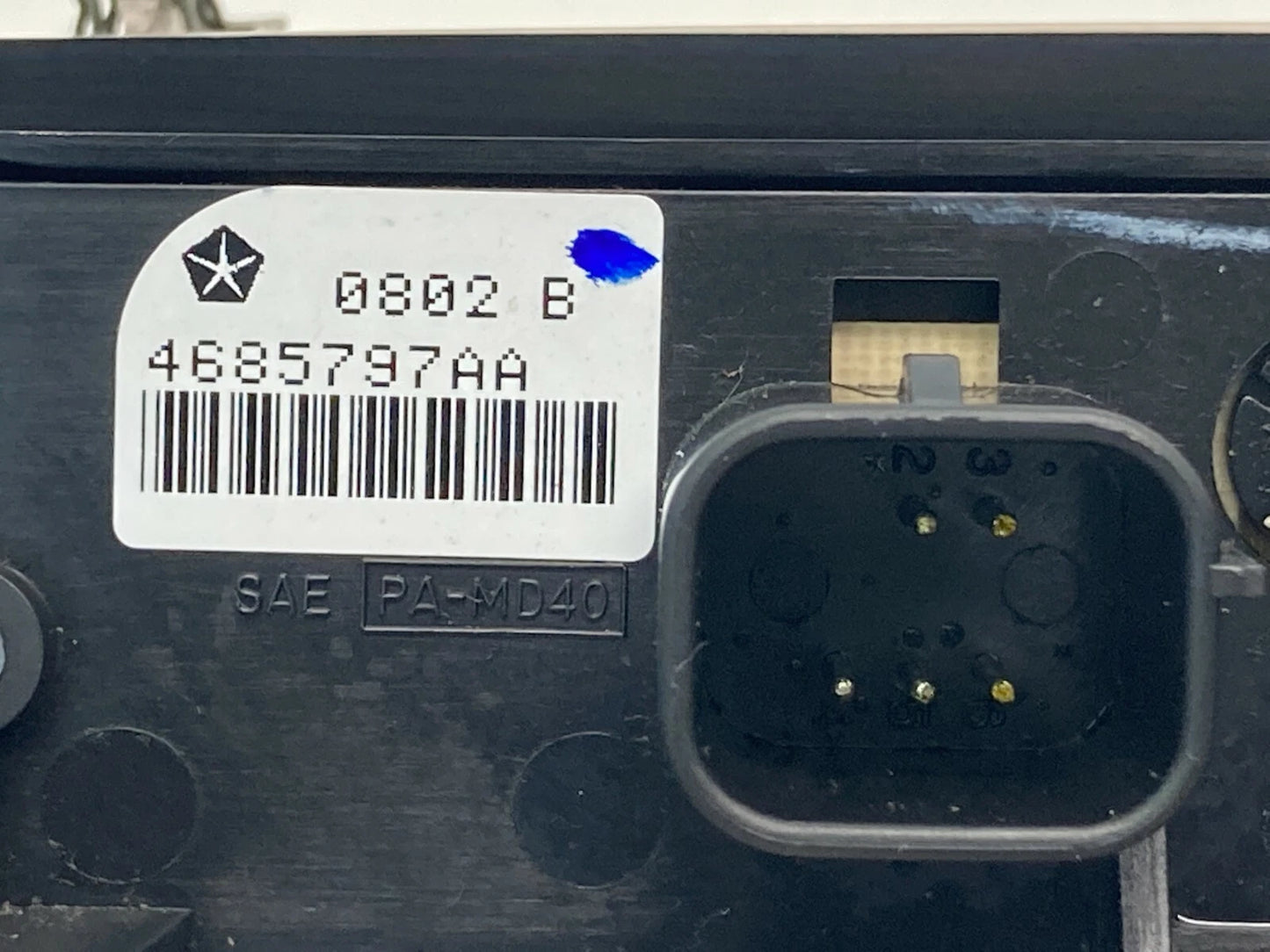 2001-2007 CHRYSLER TOWN & COUNTRY REAR ZONE AC HEATER CLIMATE CONTROL 4685797AA