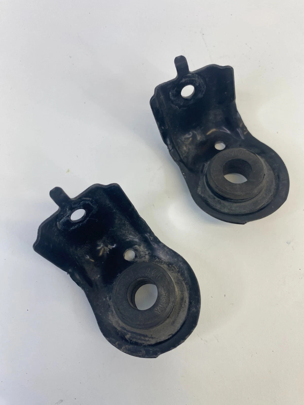 2012 13 14 2015 Honda Civic Coupe Radiator Bracket Support Mount Pair Set OEM