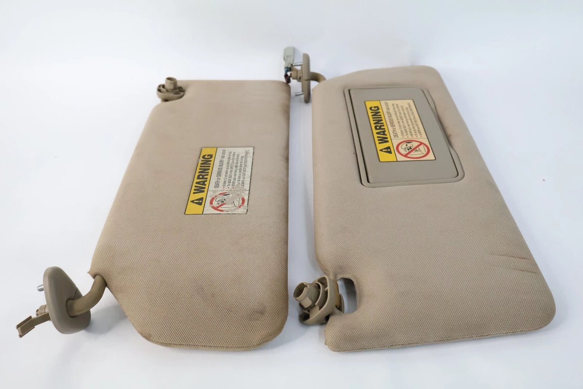 2006-2014 HONDA RIDGELINE ROOF LEFT & RIGHT SUNVISOR SUN VISOR PAIR SET OEM