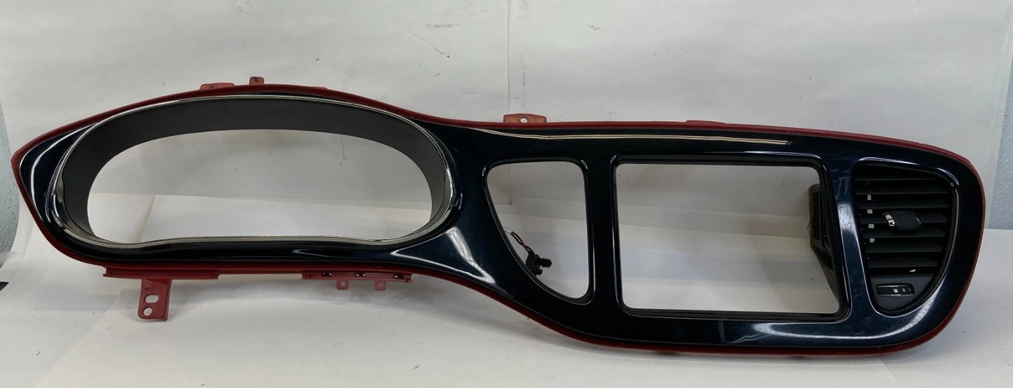 13-16 DODGE DART DASH SPEEDOMETER INSTRUMENT CLUSTER BEZEL TRIM PANEL 1ZW75TRM