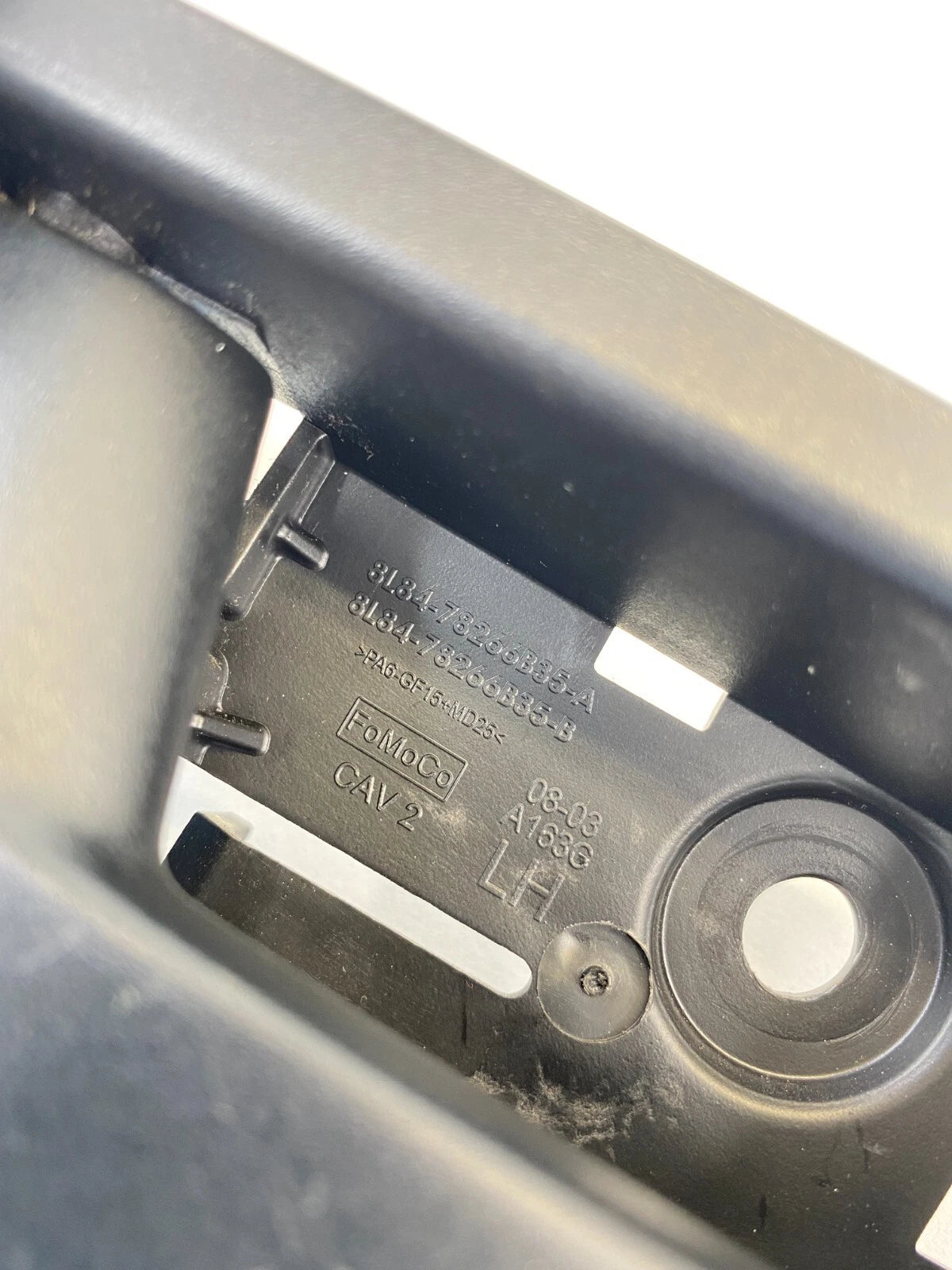 08-11 FORD FOCUS REAR LEFT SIDE INTERIOR INNER DOOR HANDLE 8L84-78266B35-A OEM