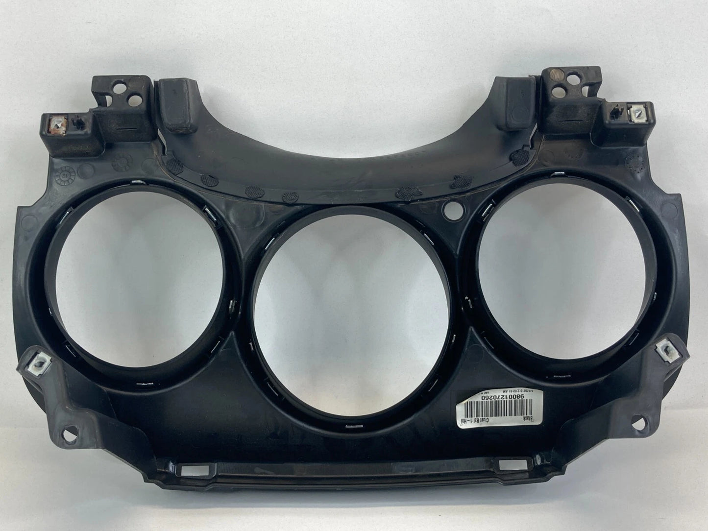 2010-2012 DODGE CALIBER DASH INSTRUMENT PANEL SPEEDOMETER CLUSTER BEZEL TRIM OEM