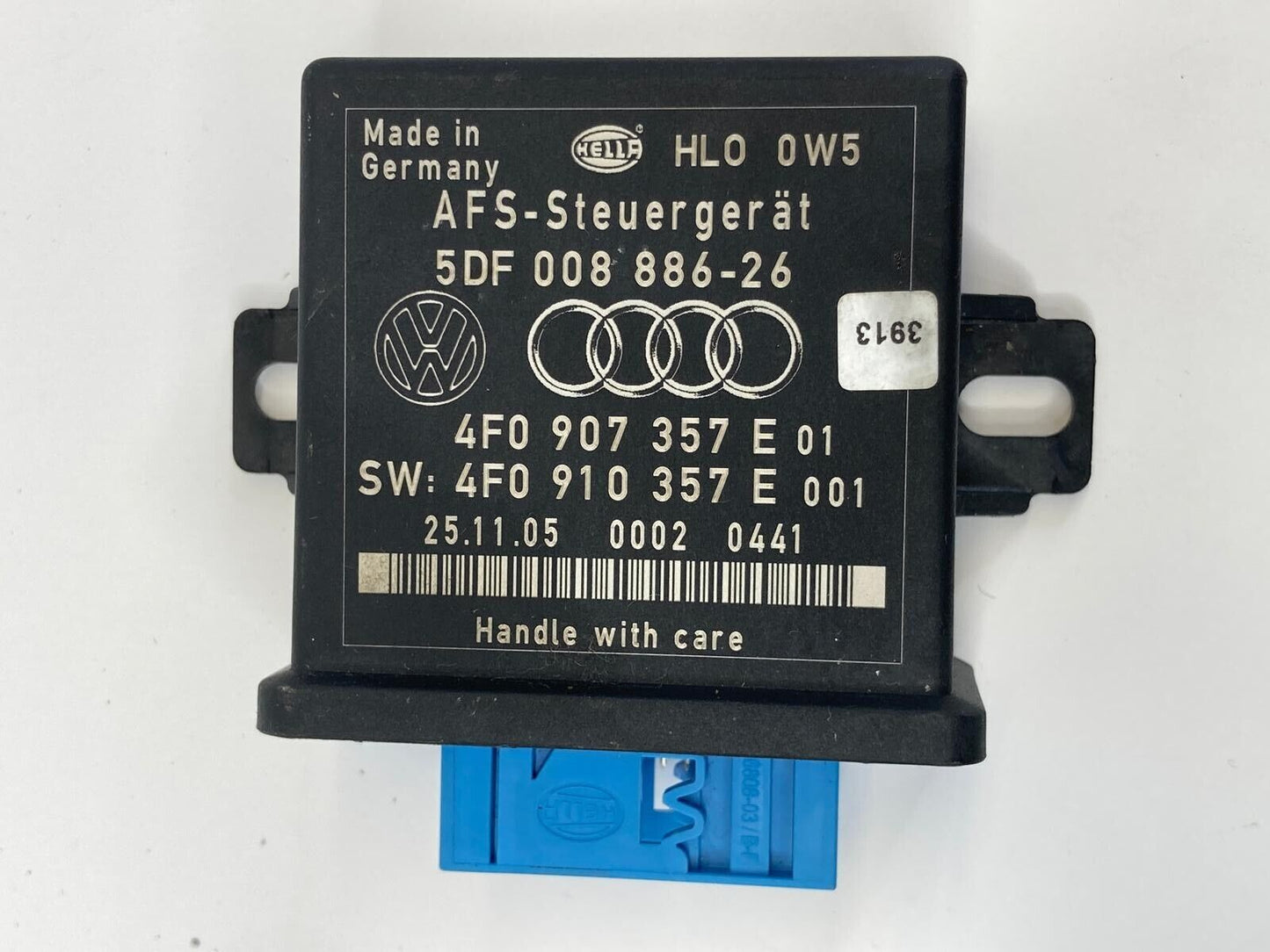 2005-2011 Audi A6 Quattro Headlight Headlamp Control Module 4F0-907-357-E OEM