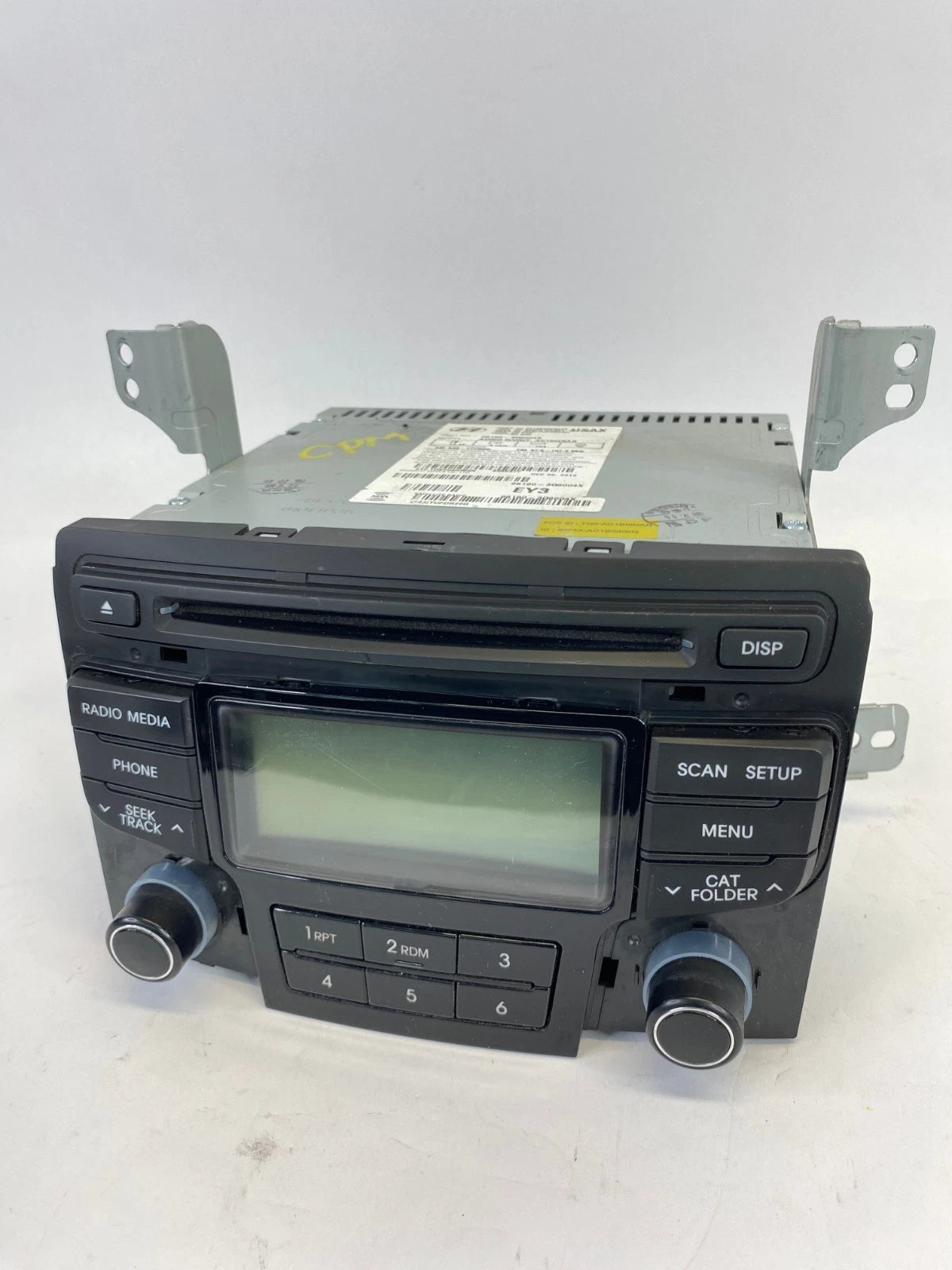 2012-2015 HYUNDAI SONATA AM FM CD RADIO RECEIVER DASH FACTORY OEM 96180-3Q6004X