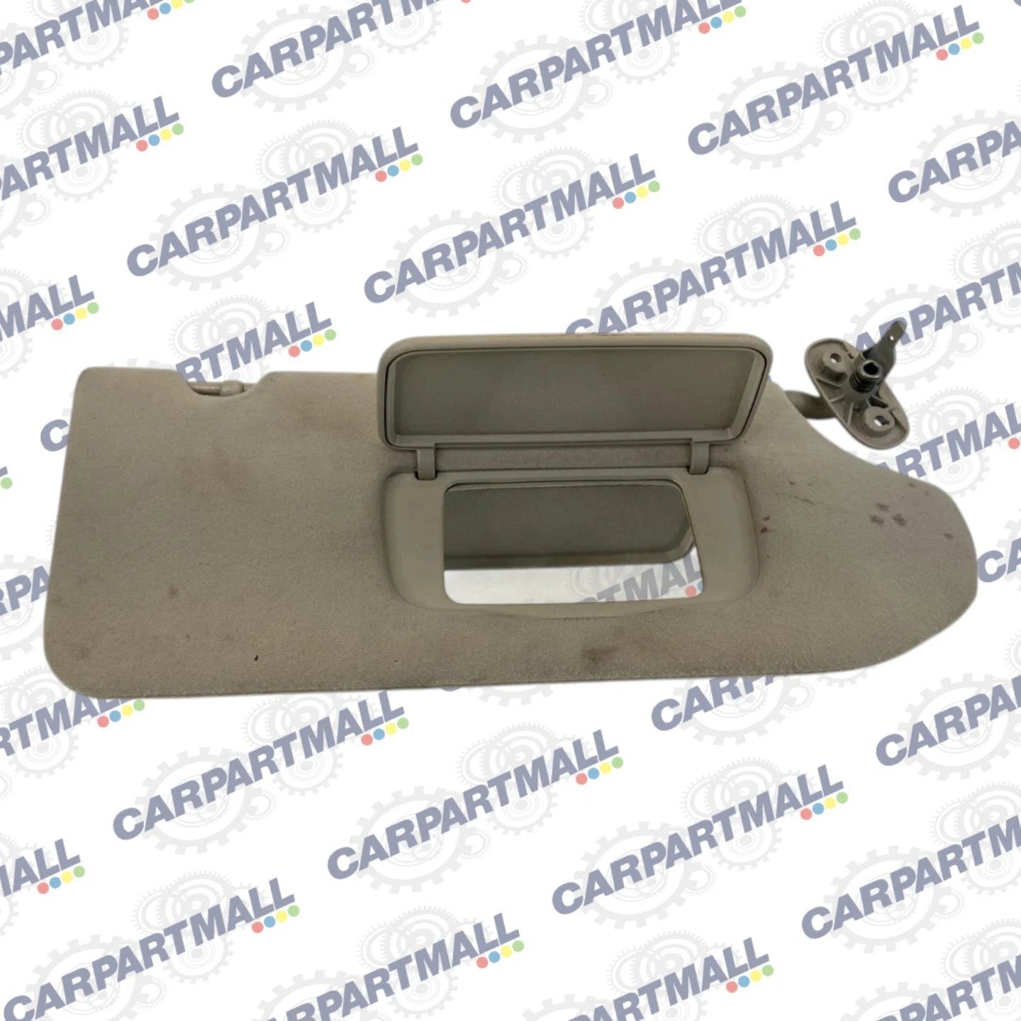2009 2010 MITSUBISHI GALANT W/O SUNROOF RIGHT PASSENGER SUNVISOR SUN VISOR BEIGE