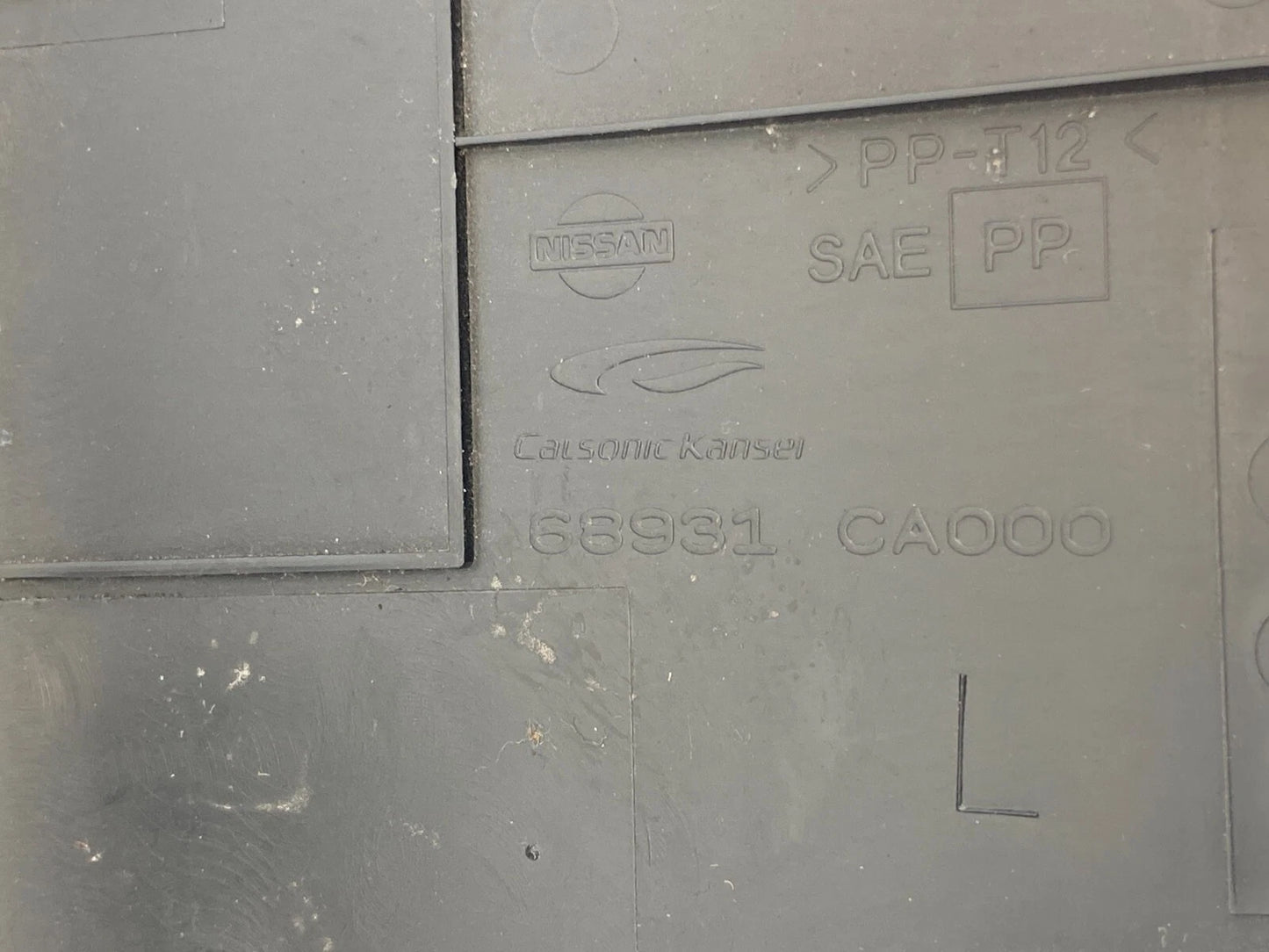 03-07 NISSAN MURANO LEFT DRIVER SIDE INSTRUMENT PANEL COVER BEZEL 68931-CA00
