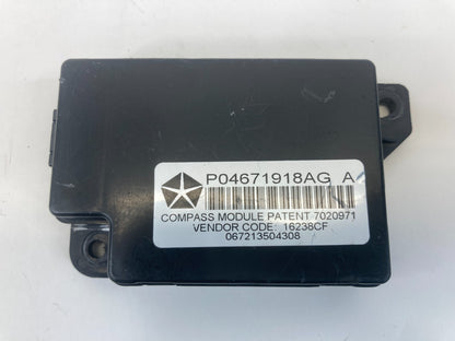 09-16 Chrysler Town & Country A/T Compass & Temperature Control Module 4671918AG