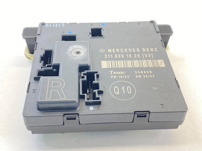 2003-2006 MERCEDES-BENZ E500 REAR RIGHT DOOR CONTROL MODULE UNIT 2118201626 OEM