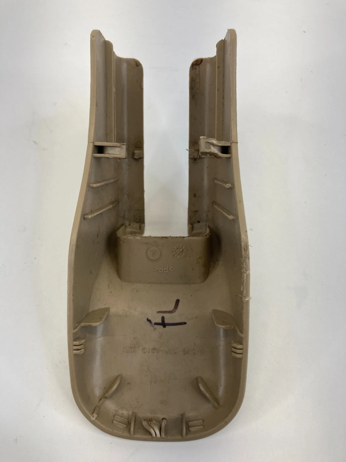03-07 HONDA ACCORD SEDAN FRONT LEFT SEAT TRACK END COVER TRIM 81595SDAA010 OEM