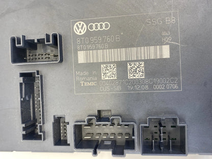 2008-2010 AUDI A5 QUATTRO LEFT POWER MEMORY SEAT CONTROL MODULE 8T0959760B OEM
