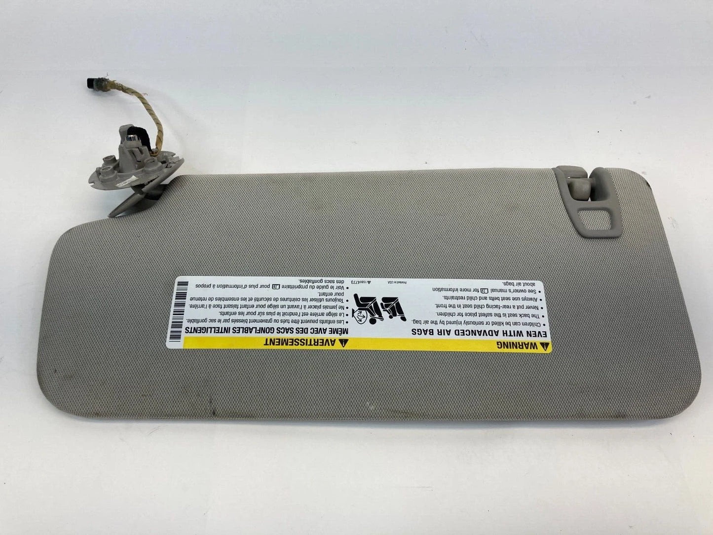 2010-2017 CHEVY EQUINOX ROOF RIGHT PASSENGER SIDE SUNVISOR SUN VISOR OEM