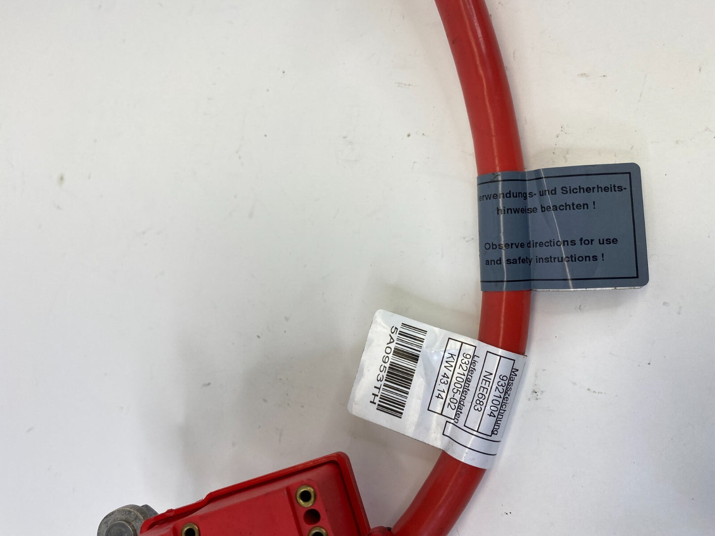 2014 2015 2016 2017 BMW X3 Positive Battery Terminal Cable 10304410 OEM