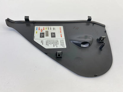 2001-2005 PONTIAC GRAND AM DASH RIGHT SIDE END CAP FUSE BOX COVER 222618850