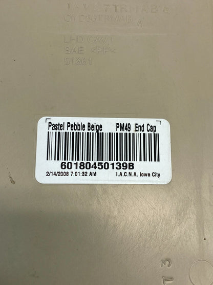 2007-2009 DODGE CALIBER FRONT LEFT DASH PANEL END CAP TRIM COVER OYD53TRMAB OEM