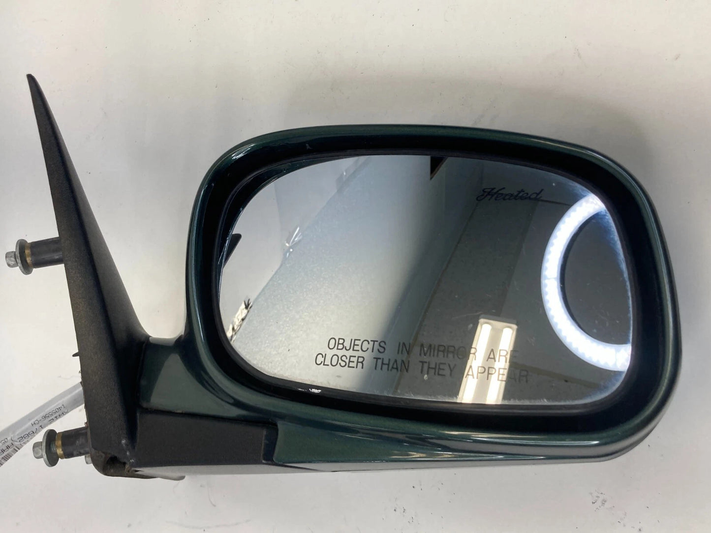 98 99 00 01 02 LINCOLN TOWN CAR RIGHT SIDE VIEW POWER MIRROR GREEN XW1217682 OEM