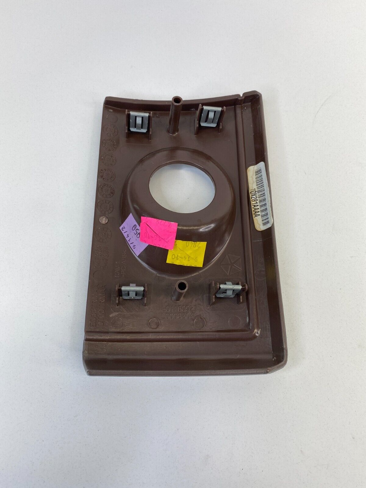 08-10 Chrysler Town & Country Dash Ignition Switch Panel Bezel Trim 1ED38TRMAA